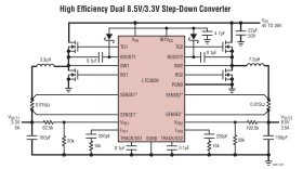 30µA I, Dual, 2-Phase Synchronous Step-Down Controller
