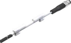 FESTO Przełącznik zbliżeniowy do okrągłego rowka PNP SMT-10M-PS-24V-E-0,3-L-M8D