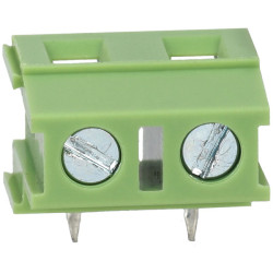 TruConnect 213960 7.5mm Standard Profile 90 Degree 2 Way Terminal Block