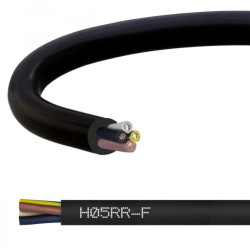 Przewód w gumie H05RR-F / OW 4x1,5 300/500V Elektrokabel /100m/