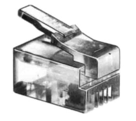 Złącze RJ22 Męski Złącze RJ22 Montaż na kablu Hirose 4-żyłowe