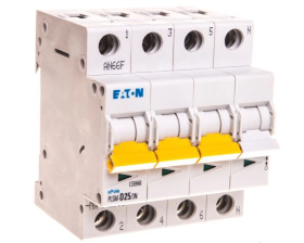 Wyłącznik nadprądowy 3P+N D 25A 10kA AC PLSM-D25/3N-MW 242568