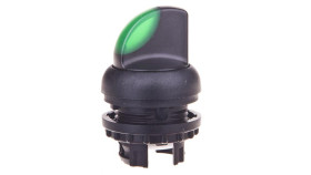 Napęd Przełącznika 3 Położeniowy Zielony Z Podświetleniem Bez Samopowrotu...