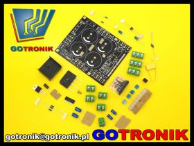 Zasilacz niestabilizowany + zabezpieczenie głośników