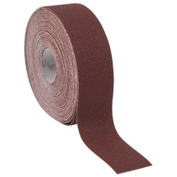 Sealey ERB505080 Emery Roll Brown 50mm x 50mtr 80Grit