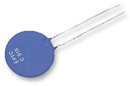 PTC thermistor, 15 Ω, 120 °C, ±25 %, radial, B59860C0120A070