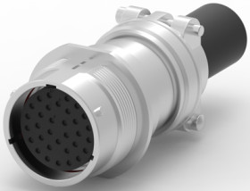 Socket, 33 pole, straight, natural, HD34-24-33SN-059