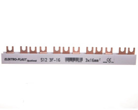 Szyna łączeniowa 3P 80A 16mm2 widełkowa (12mod.)3F S12 3F-10 45.321
