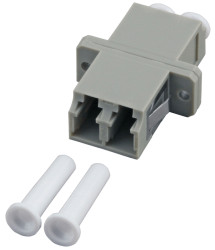 53348.32 LC duplex adapter multimode beige