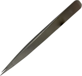 Tweezers, uninsulated, antimagnetic, carbon steel, 110 mm, BYB-7-30L0111