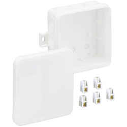 Spelsberg 33211201 Junction Box IP55 DIN EN 60670 12 inserts white