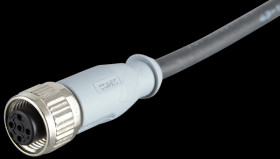 43-10054 SAL M12 x 1, 5-pin, 5 m, cable coupling