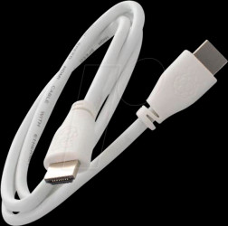 SC0059 Raspberry Pi - HDMI to HDMI, 1 m, white