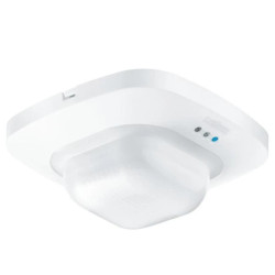 Czujnik obecności i zmierzchu IR Quattro 8m DALI-2 podtynkowy IP20 kwadrat biały ST079352