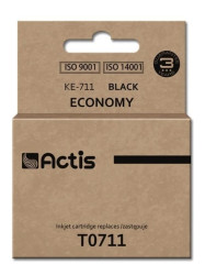 Tusz ACTIS KE-711 (zamiennik Epson T0711, T0891, T1001 Standard 15 ml czarny)