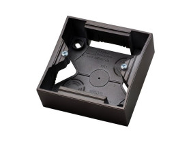 IMPRESJA Puszka instalacyjna 1 pojedyncza naścienna 32mm antracyt PNP-1Y/50 OSPEL