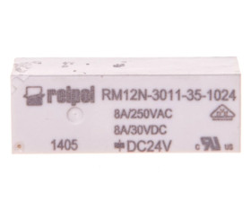 Przekaźniki miniaturowy 1P 10A 24V DC PCB RM12N-3011-35-1024 2614942