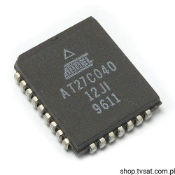 AT27C040-12JI 4MBit OTP EPROM SMD-PLCC32 ATMEL