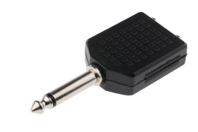 Adapter AV Żeńskie 1/4 cala mono (2)