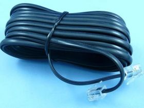 SZNUR SP4-4/05 WT.-&gt;WT.6p4c 5m CZARNY