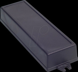 Industrial housing, 155 x 49 x 27 mm, IP54, black