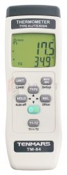 TM84 Termometr 2-kanałowy kl 0.05% K,J,T,E, R,S,N TENMARS