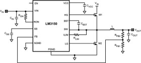 6V to 42V Synchronous Step-Down Controller with Adjustable Output Voltage