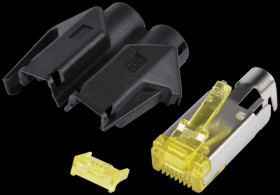 H7642.4 Hirose RJ45 connector Cat-6a, TM31, black