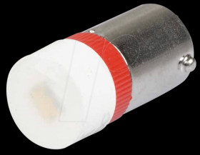 MWCB22029 Reflector LED, BA9s, red, 12 V, 140 mcd, Ø9.7 mm, 160°