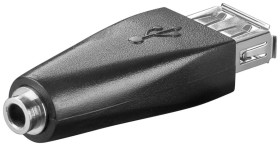 Adapter USB 2.0 High-Speed USB-A - Pawl 3,5mm (3pin stereo) 93982