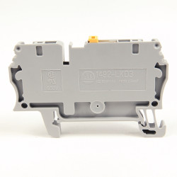 Kostka zaciskowa na szynie DIN Allen Bradley 30 → 12AWGZacisk sprężynowy 1492 20 A, 24 A 500 V, 600 V