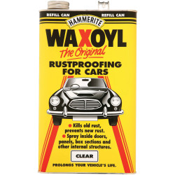 Hammerite 5092941 Waxoyl Refill Can Clear 5 Litre
