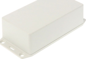 ABS enclosure, (L x W x H) 119 x 66 x 36 mm, light gray (RAL 7035), IP54, 1591XXCFLGY