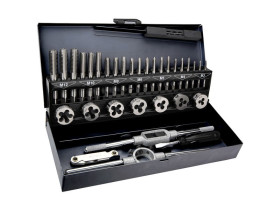 Narzynki i gwintowniki M3-M12 zestaw 32 szt. 14A426 TOPEX