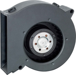 DC radial fan, 24 V, 97 x 93.5 x 33 mm, 61 m³/h, 68 dB, ball bearing, ebm-papst RL 65-21/14H