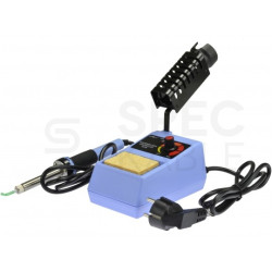 Stacja lutownicza regulowana grot z kołnierzem, gąbka, podstawka 160-500°C 50W REBEL