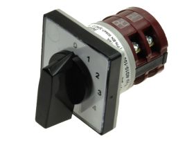 Przełącznik; krzywkowy; obrotowy; 4G10-109-U; 5 pozycji; OFF-4xON; 30°; bistabilny; na panel; 1 tor; 2 warstwy; śrubowe; 16A; 69