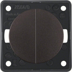 Integro Flow Łącznik wieloklawiszowy przyciskowy brązowy mat 936752501