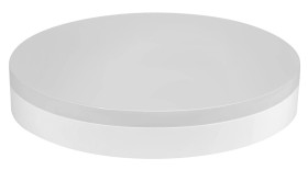 Plafon LED 18W 1550lm 4000K/neutralna IP44 IK10 okrągły wodoodporny z cz.ruchu HF biały LED SMART-R White 18W HF NW GXLS283