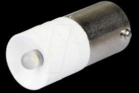 MEDB2564BR Reflector LED, BA9s, white, 24 V, 2500 mcd, Ø10 mm, 50°
