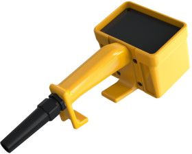 PA enclosure, (L x W x H) 200 x 115 x 93 mm, yellow (RAL 1003), IP65, 293001000