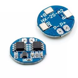 Ładowarka - balanser do akumulatorów 18650 / BMS 2S 8V 5A okrągły