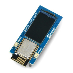 Nakładka WiFi ESP8266 z wyświetlaczem LCD 1,14'' 240x135px do Raspberry Pi Pico - SB Components SKU21888