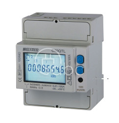 Licznik energii 3-fazowy pomiar półpośredni 1/5 A Modbus RTU C70QTL005M4CAD