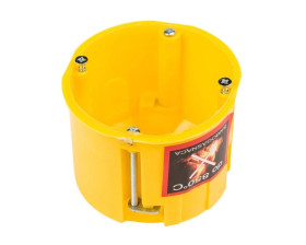 Puszka podtynkowa 60mm regips głęboka niepalna żółta PK-60 0220-0N /40szt/