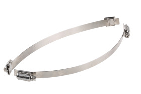 Zestaw opasek zaciskowych 5 Piece Stal nierdzewna Zacisk, 20 → 27mm and 470 → 500mm Inside Diameter JCS