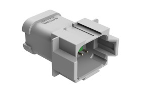 Złącze samochodowe 8-pinowe Amphenol Industrial 2-rzędowe Męski 13 A, 26 A AT Złącze samochodowe
