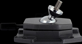 KGH40-SG-AGM12 Ball joint holder PRO HOLDER, Ø 40 mm, screwing, M12 x 1.5 mm ex