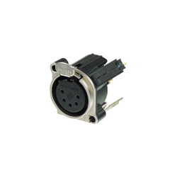 Neutrik NC5FBV-SW-D 5-Pole Female XLR Receptacle Switching Contacts