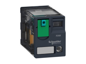 Przekaźnik miniaturowy Zelio RXM LED 24V DC 6A 4 styki C/O RXM4AB2BD SCHNEIDER ELECTRIC